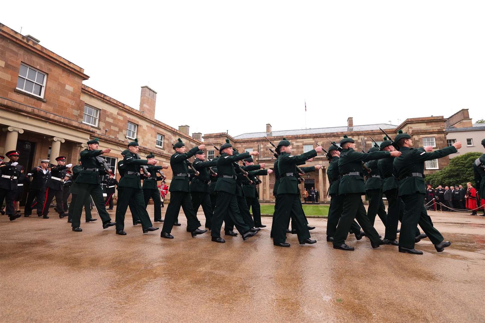 An official proclamation ceremony takes place at Hillsborough Castle (Kelvin Boyes/PA)