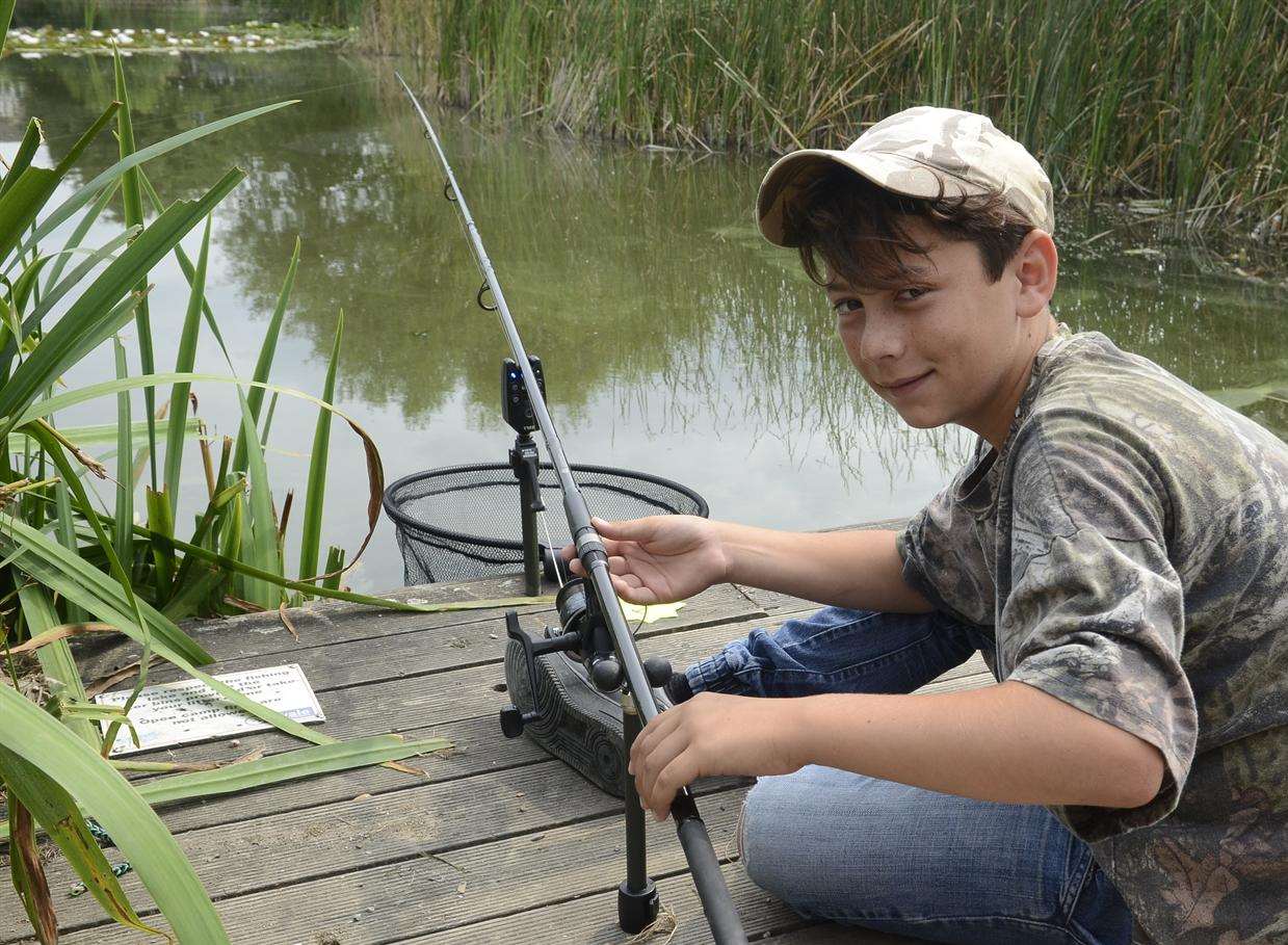 Kemsley Community Angling Preservation Society's junior fishing ...