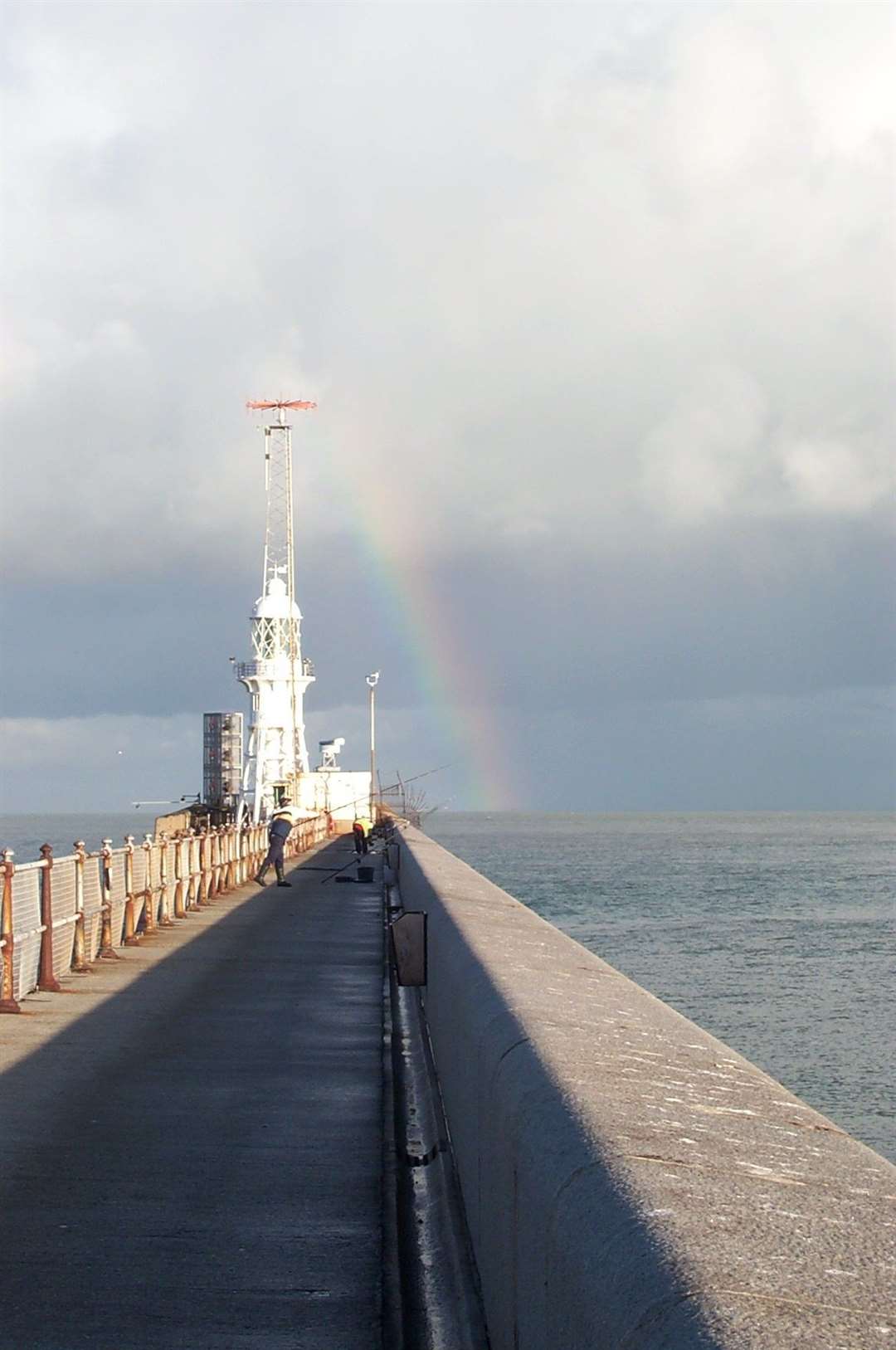 Close-up of Admiralty Pier. Library image