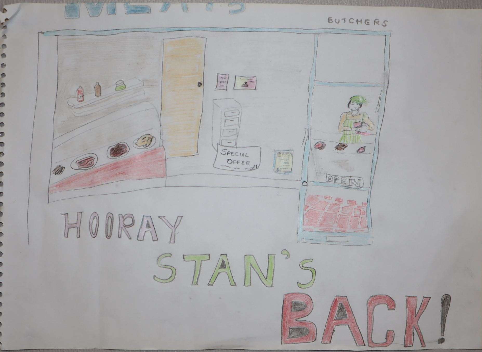 Stan's Back - welcome picture