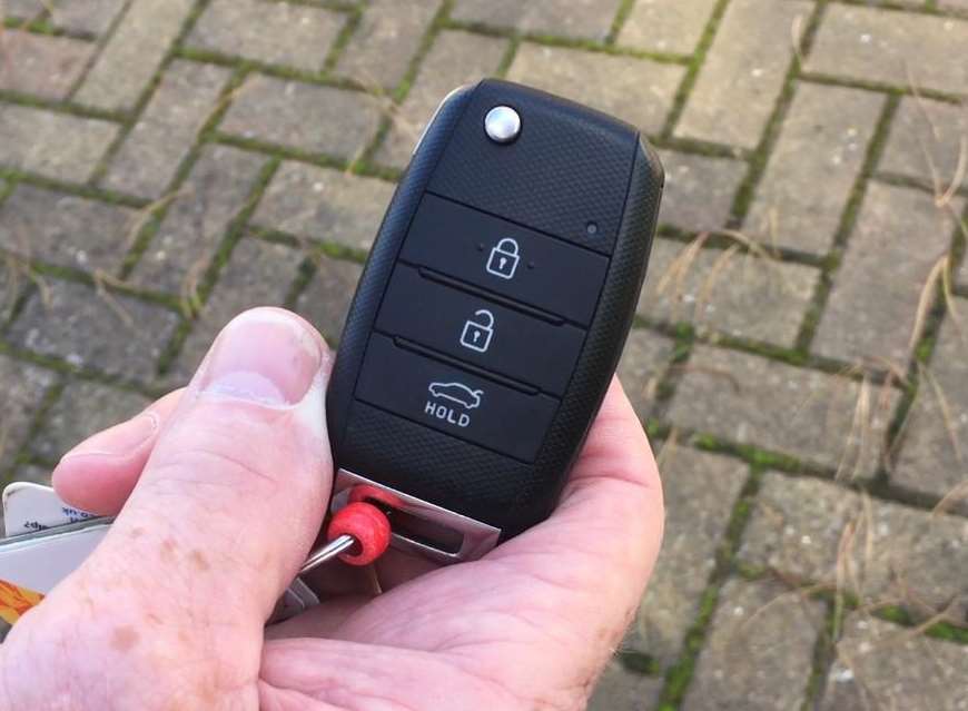 The key fob which opened another car