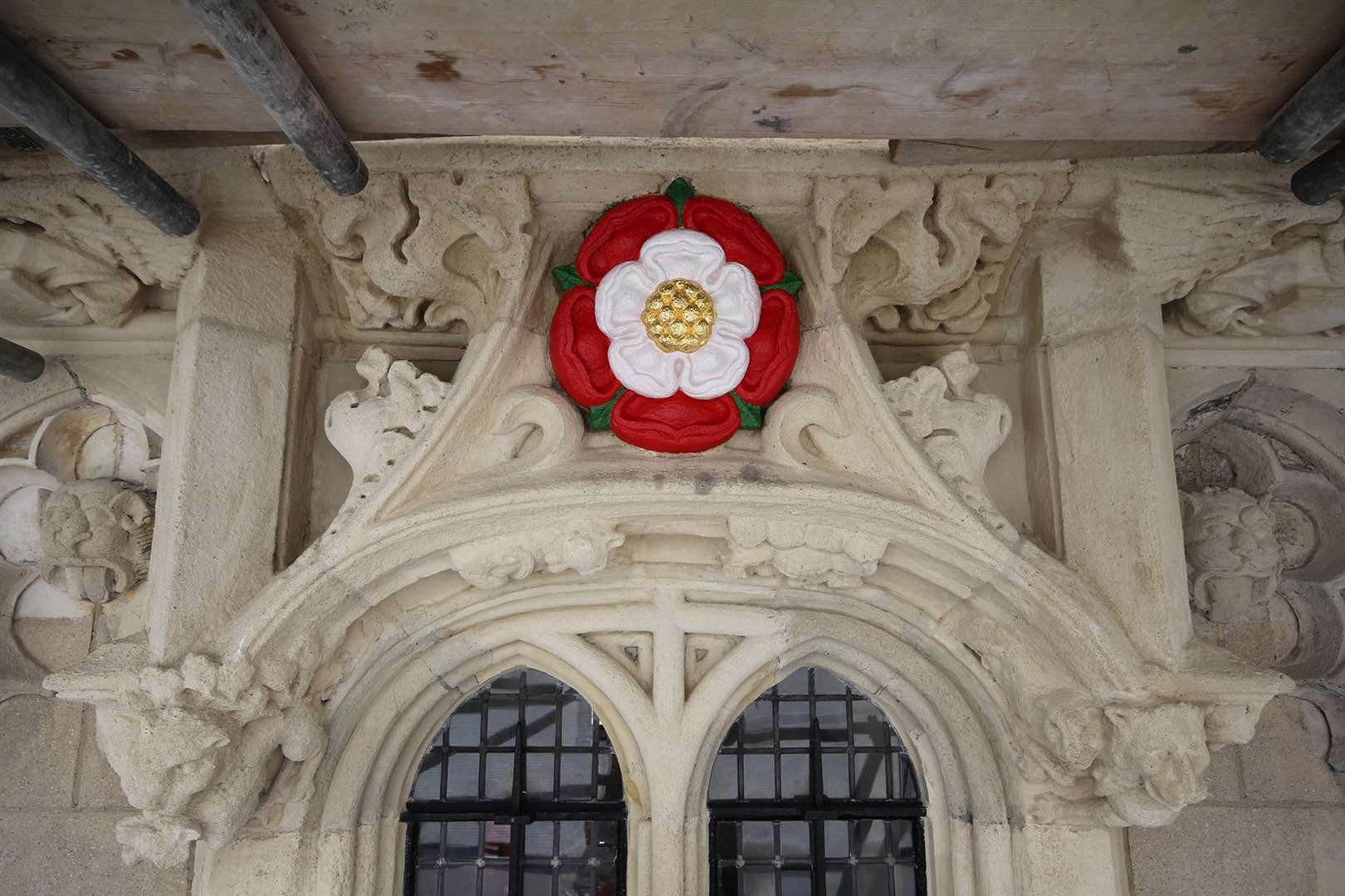 The eye-catching Cathedral entrance