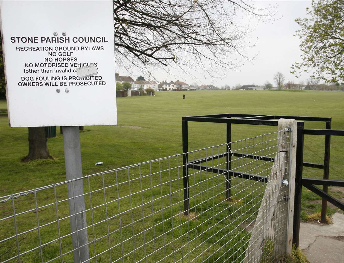 The parish council are building a new playground at Stone Recreational Ground Picture: Jamie Gray