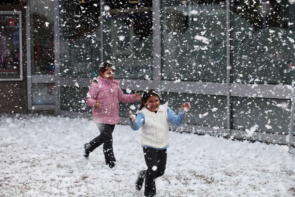 The council also has a snow machine