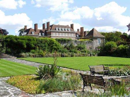 The gardens at Great Maytham Hall, Rolvenden, which inspired the children's classic The Secret Garden