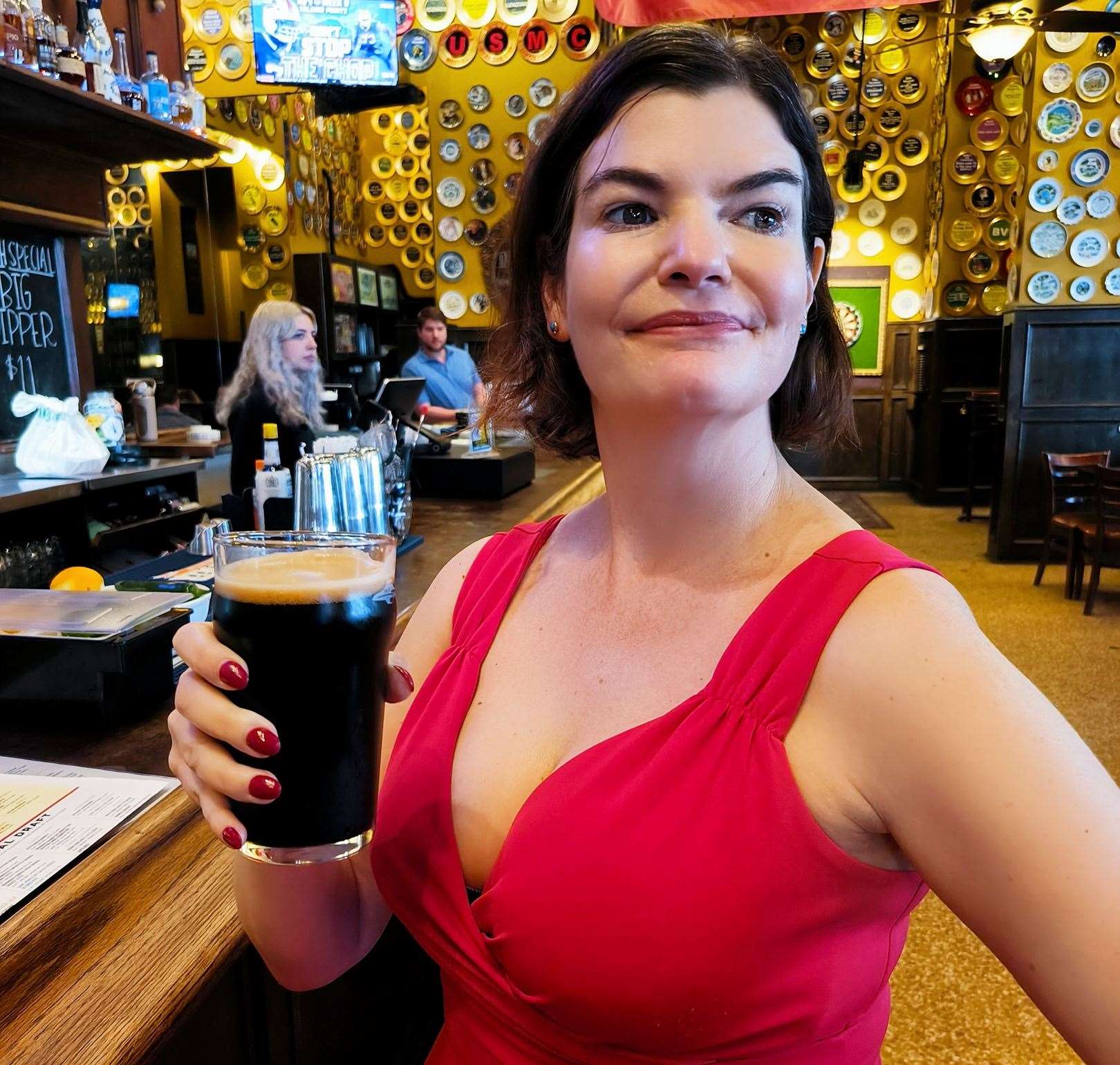 Melissa Todd in a Texas bar, the day after Trump won the US election