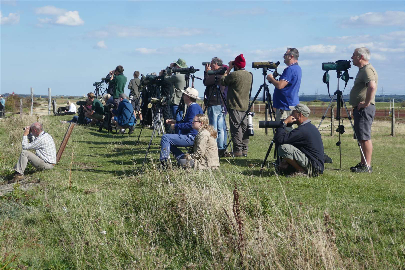 Photographers flocked to try and picture the rare Whale. Picture: Fraser Gray. Contact: fraser.tekknoir@googlemail.com. (4909788)