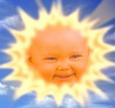 The Teletubbies' baby sun Copyright: BBC Pictures