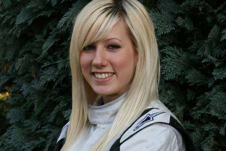 Champion rally driver Louise Cook