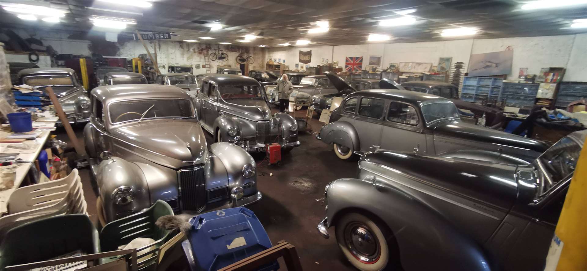 Some of the Humber vehicles due to be auctioned (Hansons/PA)