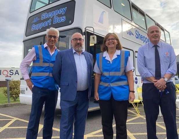 The development forum, in its previous guise, was behind the launch of the Sheppey Support Bus