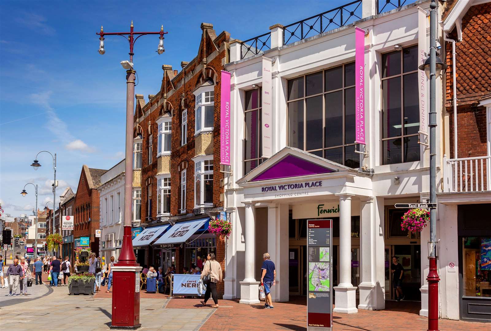 Tunbridge Wells Borough Council acquired Royal Victoria Place in September