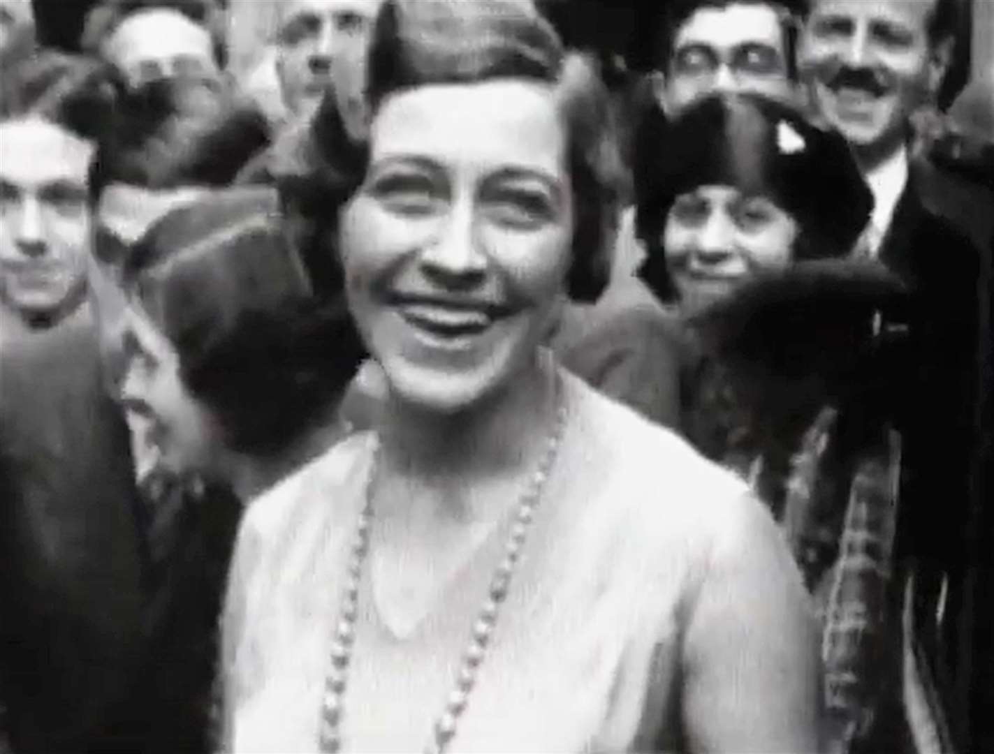 Amy Johnson back home after becoming the first woman to fly from England to Australia. Picture: British Pathe / YouTube