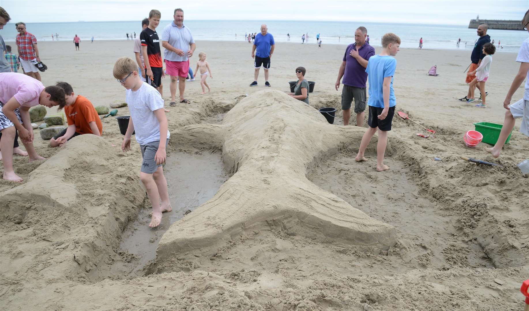 Last year's entries on Sunny Sands, Folkestone Picture: Gary Browne