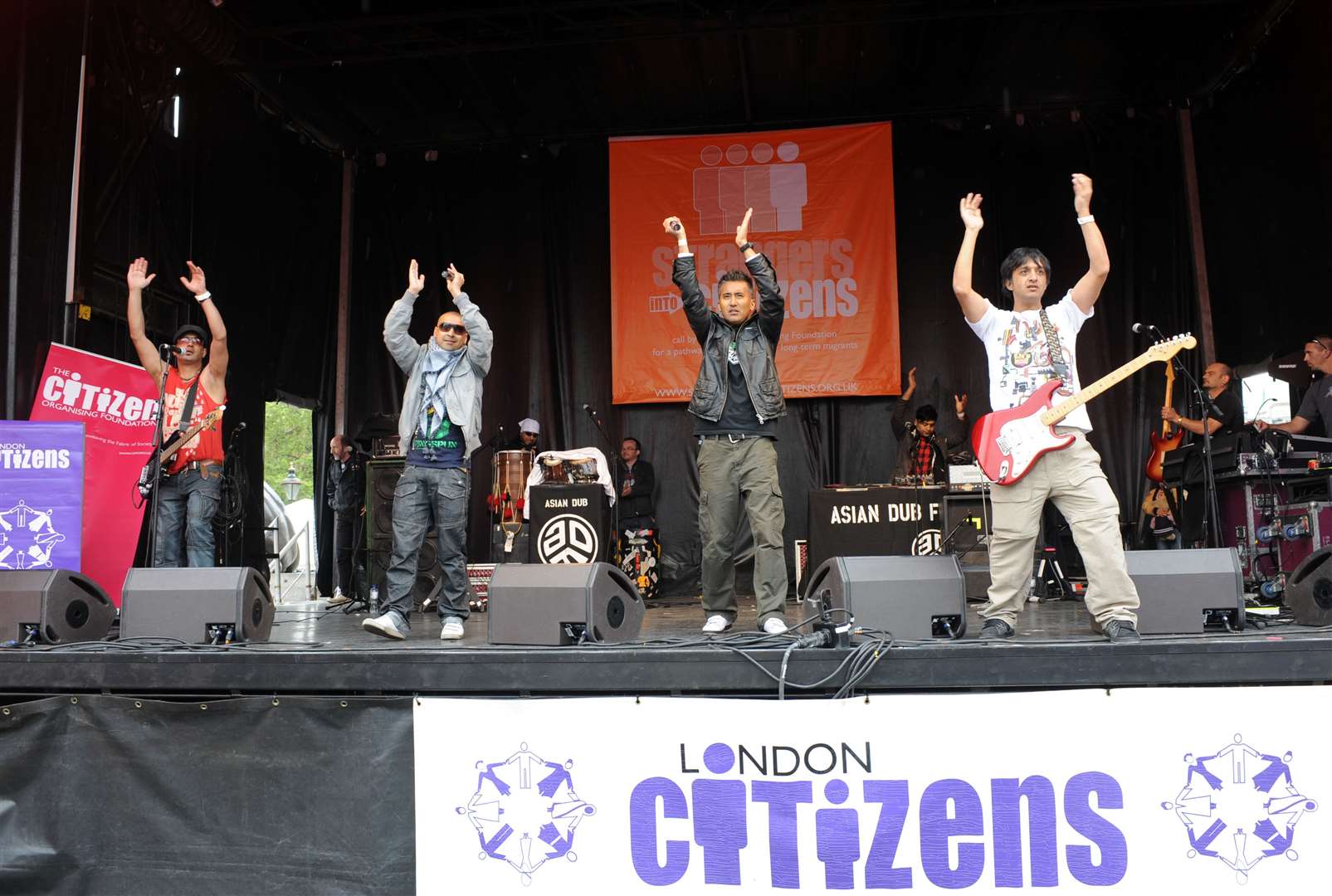 Asian Dub Foundation will perform (Zak Hussein/PA)