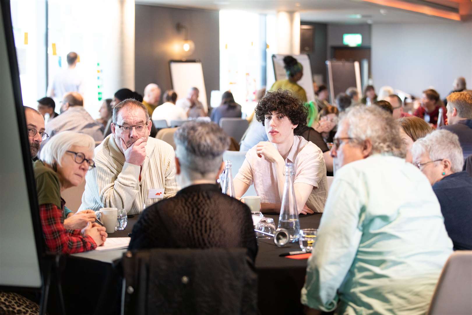 People from across the UK heard expert evidence over several months and discussed solutions (Involve/Jemima Stubbs/PA)