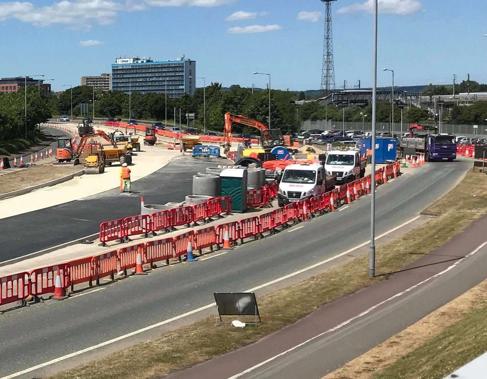 Roadworks are underway across the county