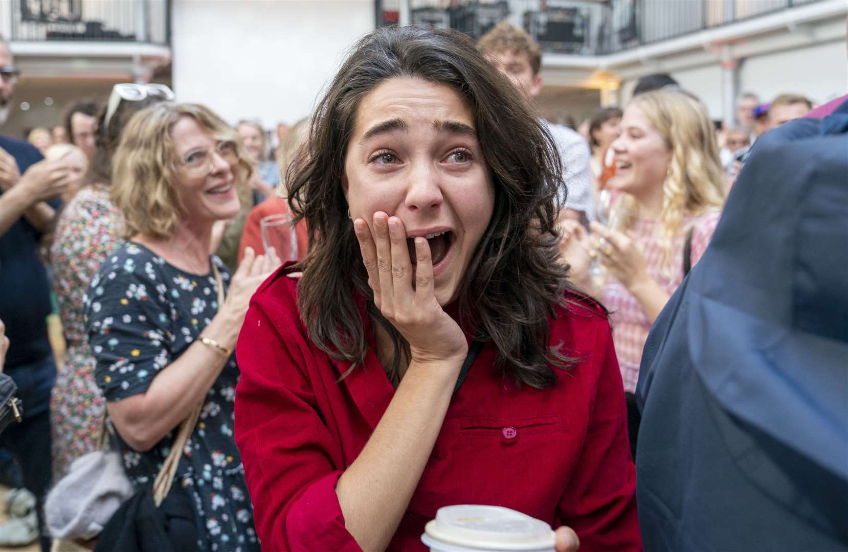 Lara Ricote won the best newcomer category at the Dave’s Edinburgh Comedy Awards. (Jane Barlow/PA)