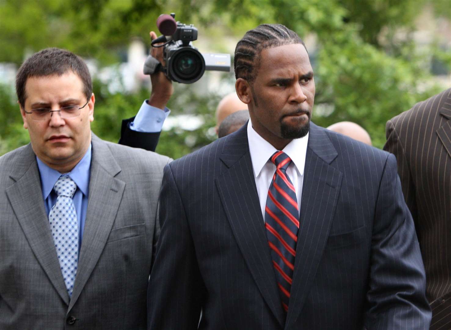 R Kelly was branded ‘the pied piper of R&B’ by victims ahead of sentence (Alamy/PA)