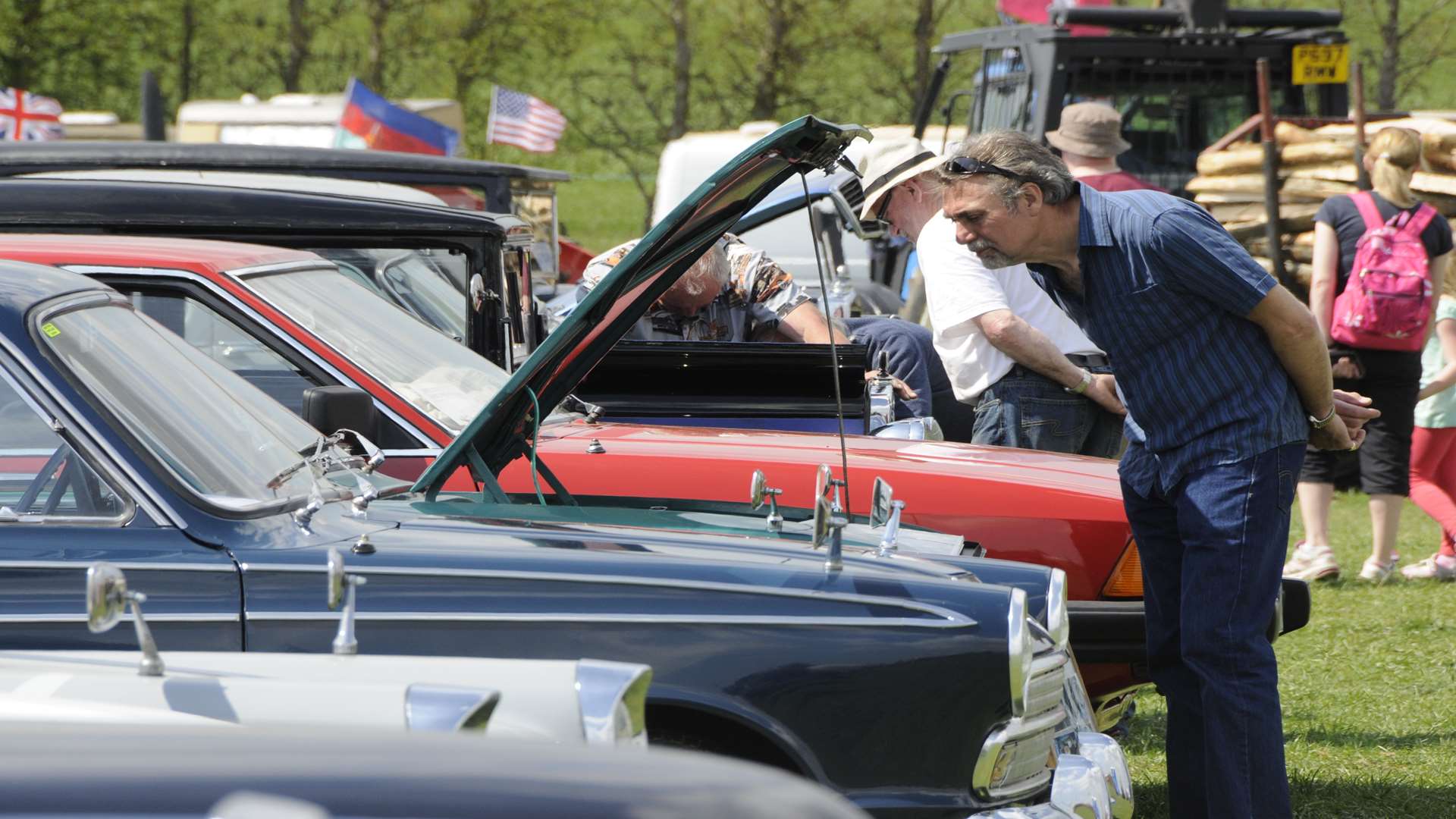 Vintage fair at Merton Farm.