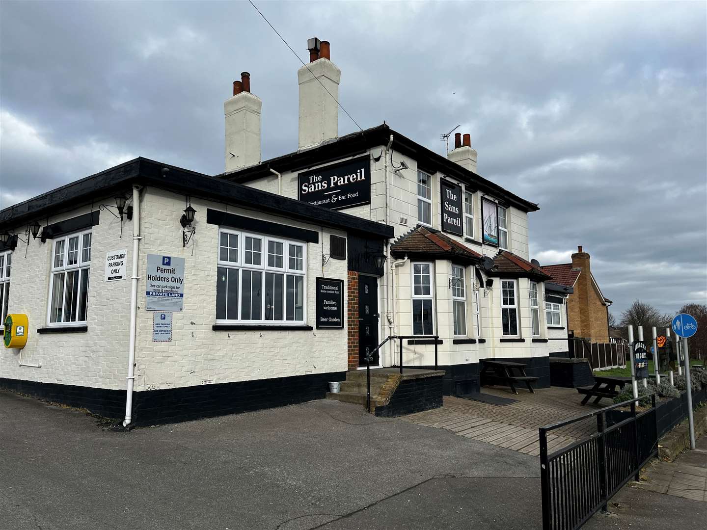 The Sans Pareil pub is subject to a request from Kent Police for a licence review