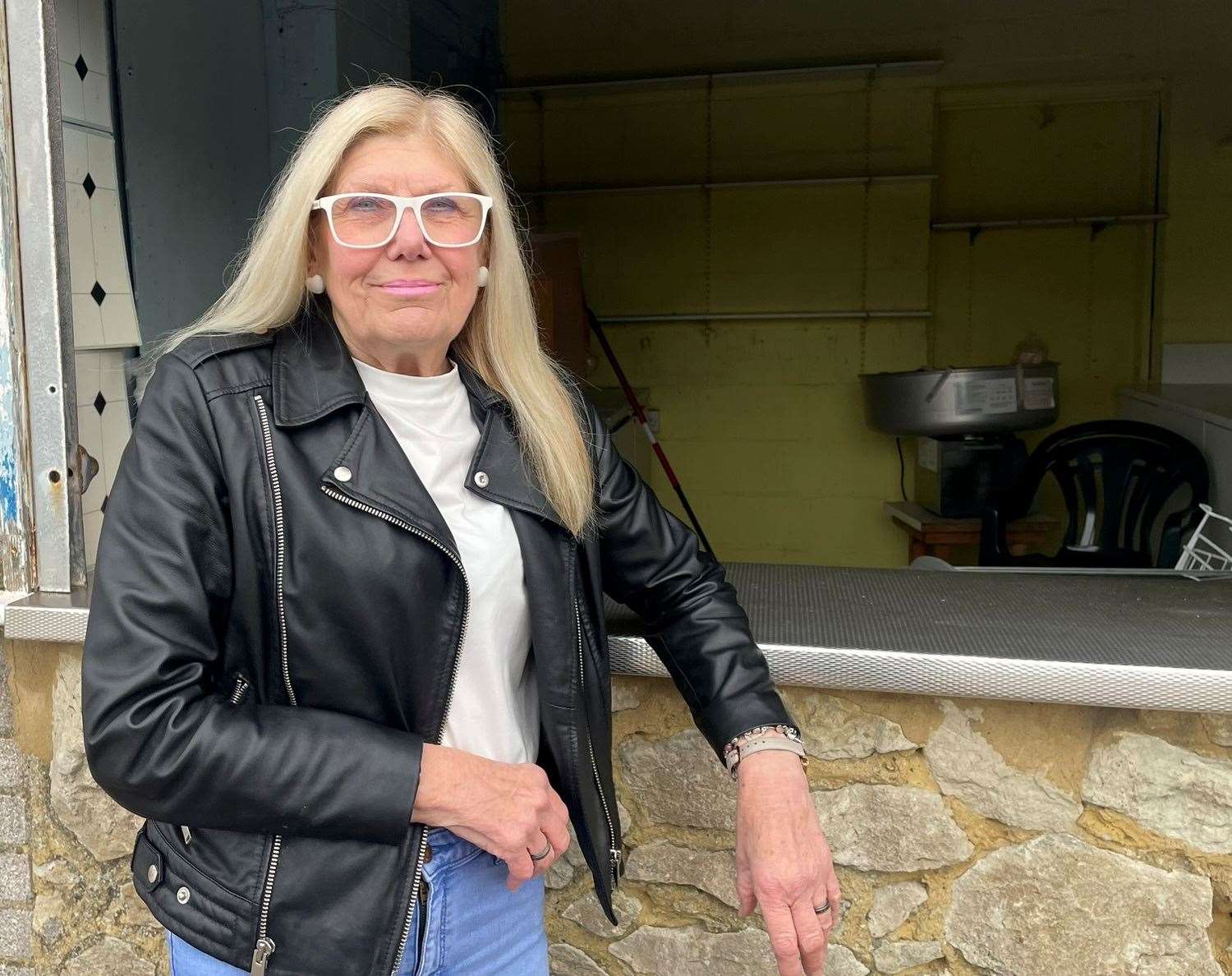 Janet Deadman who ran Beach Street Kiosk in Beachfields, Sheerness, has retired. Picture: Joe Crossley