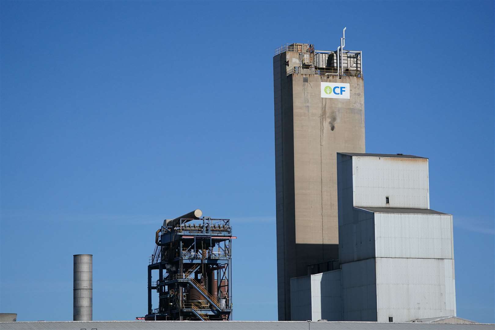 The CF Fertilisers plant in Billingham (Owen Humphreys/PA)