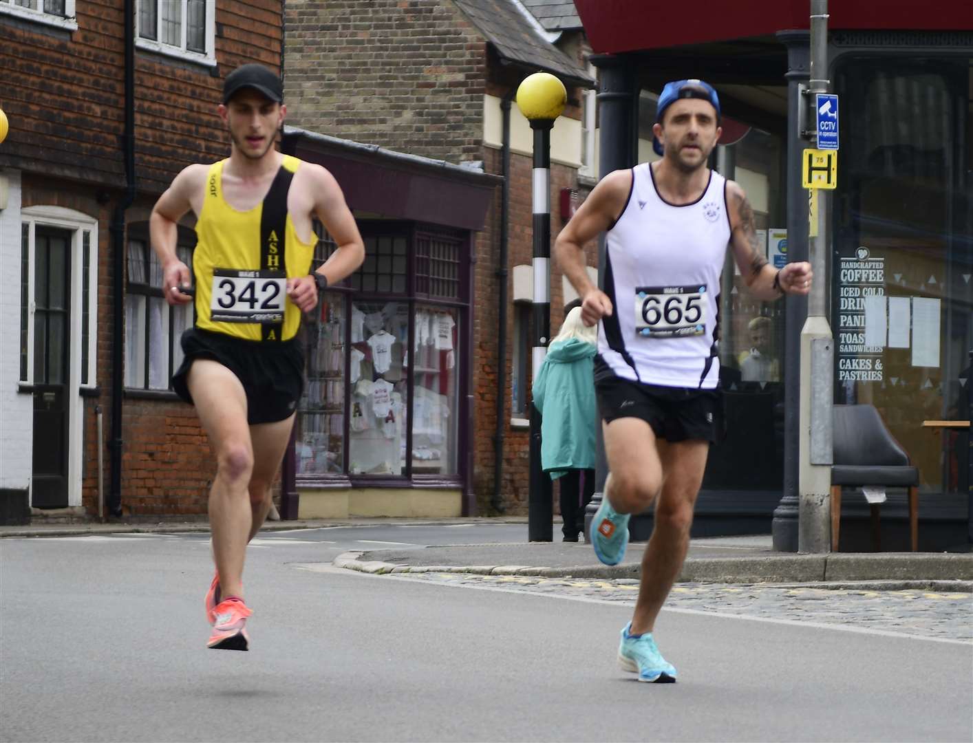 William Knight (342) was third and Alan Wood (665) fourth Picture: Barry Goodwin