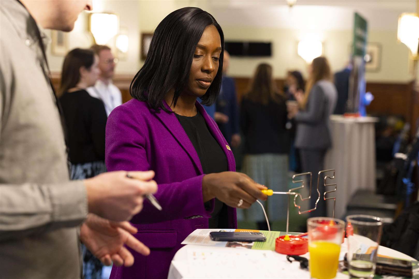 Labour MP Florence Eshalomi has criticised the use of vouchers in Whitehall (David Parry/PA)