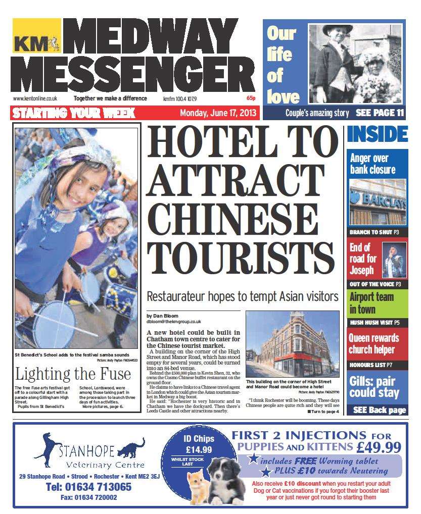 Medway Messenger, Monday, June 17