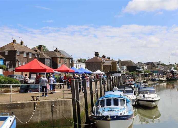 Queenborough Harbour on Sheppey. Picture: Queenborough Harbour Trust