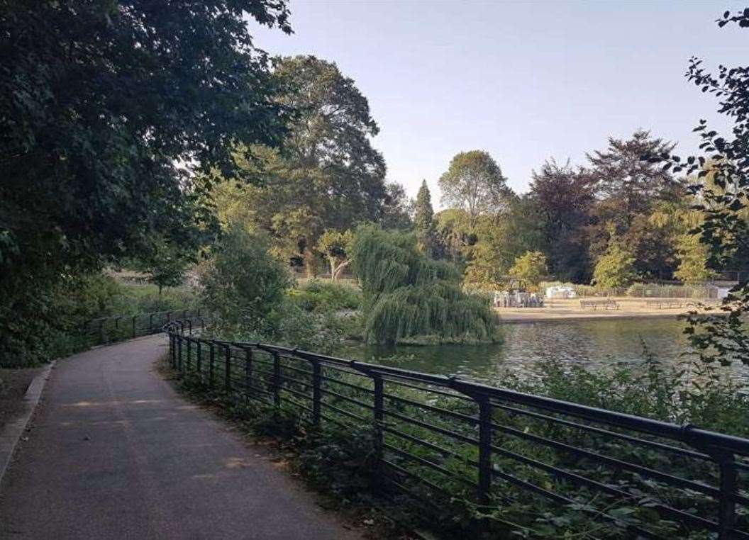 Mote Park in Maidstone