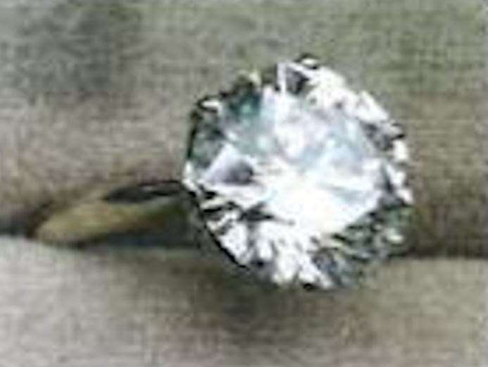 A diamond ring stolen from the home near Wildernesse Golf Club, Sevenoaks. Picture: Kent Police