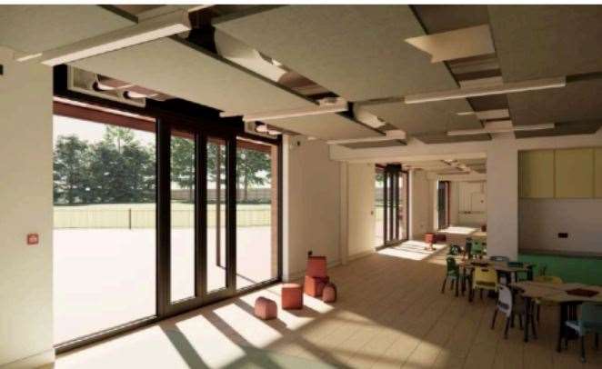 How the new Coxheath Primary School building will look inside