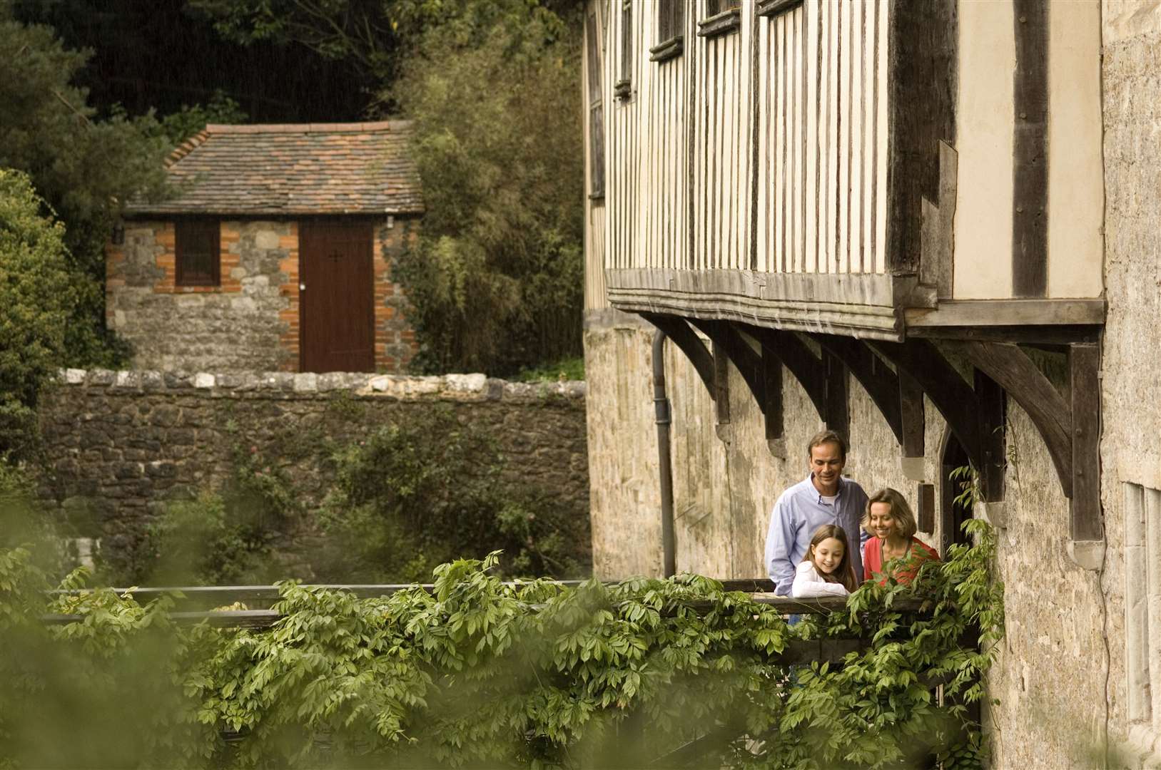 Visitors at Ightham Mote Picture: National Trust/Stuart Cox