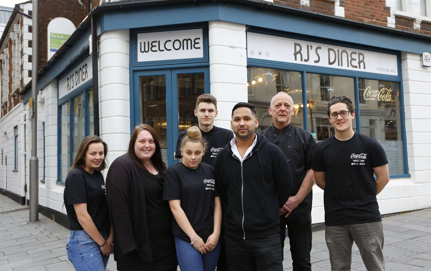 The RJ’s American Diner team in February 2019