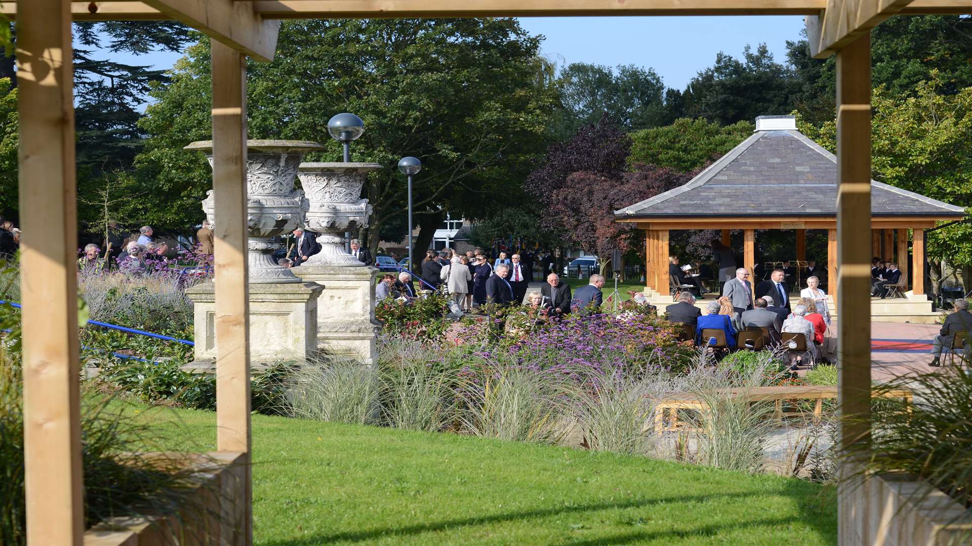 The garden has opened in Aylesford