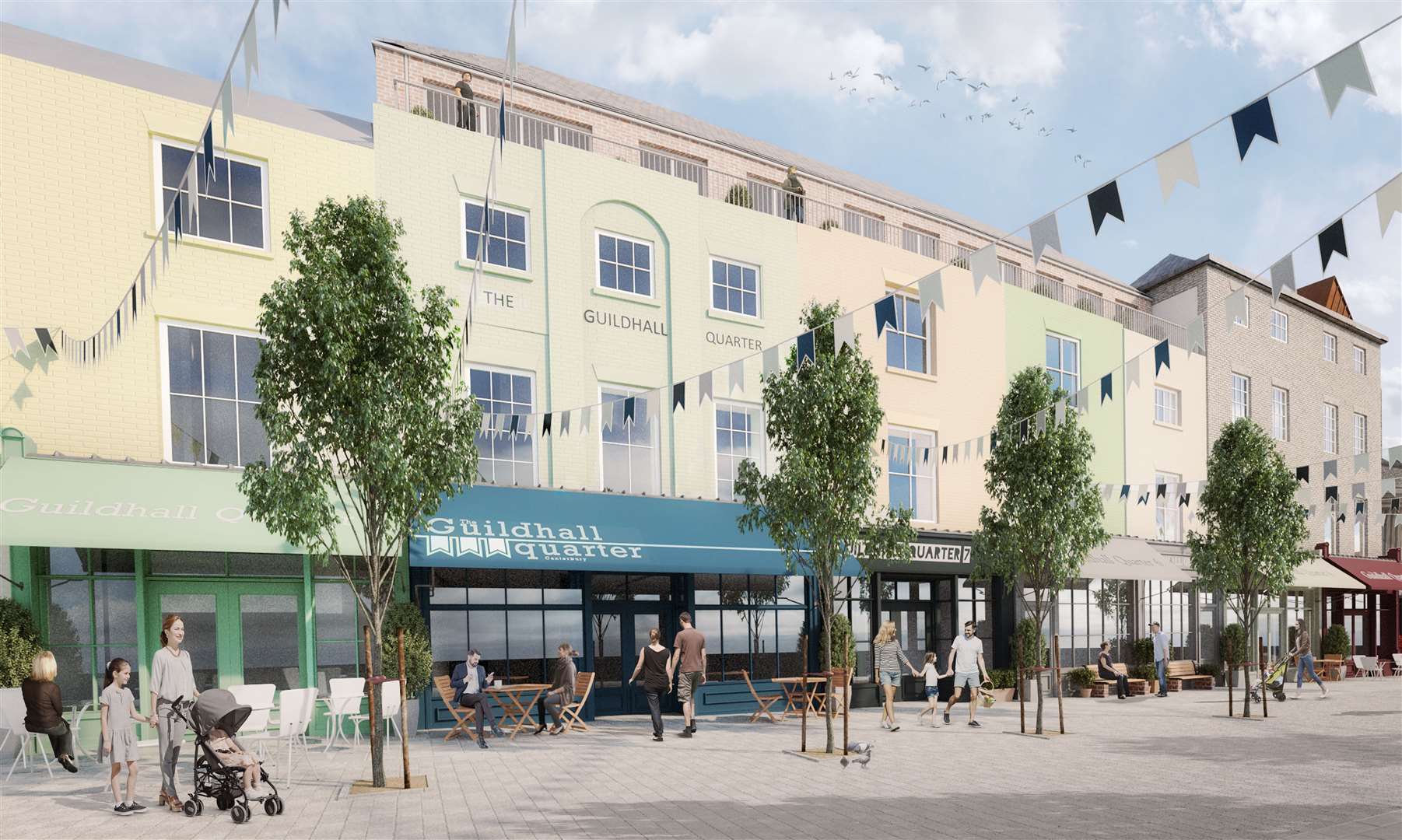 The vision for Debenhams in Guildhall Street, Canterbury