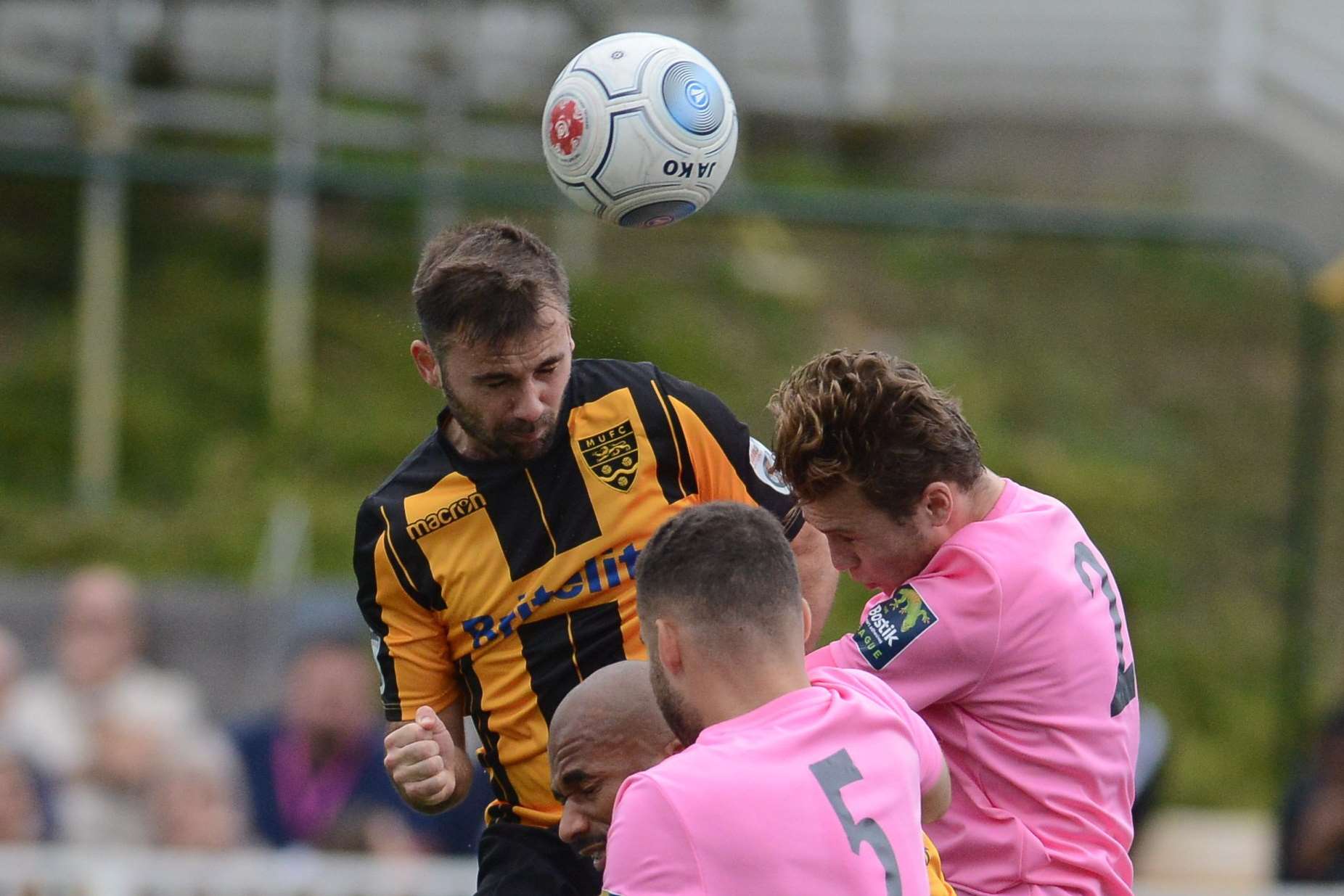 Joe Anderson leaps into action Picture: Gary Browne