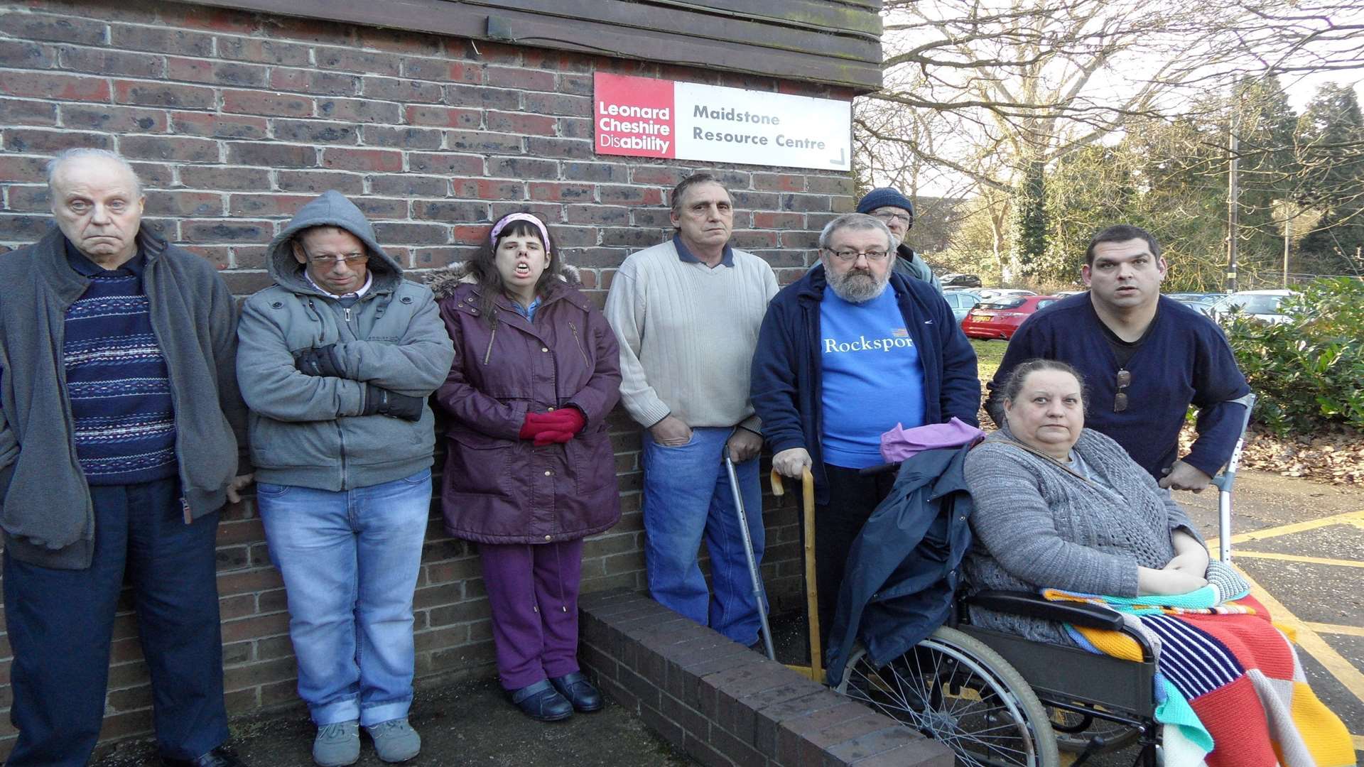 Users of the Maidstone Resource Centre in Aylesford