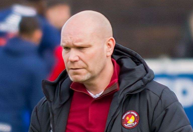 Ebbsfleet United manager Danny Searle reacts to 2-0 home defeat by ...