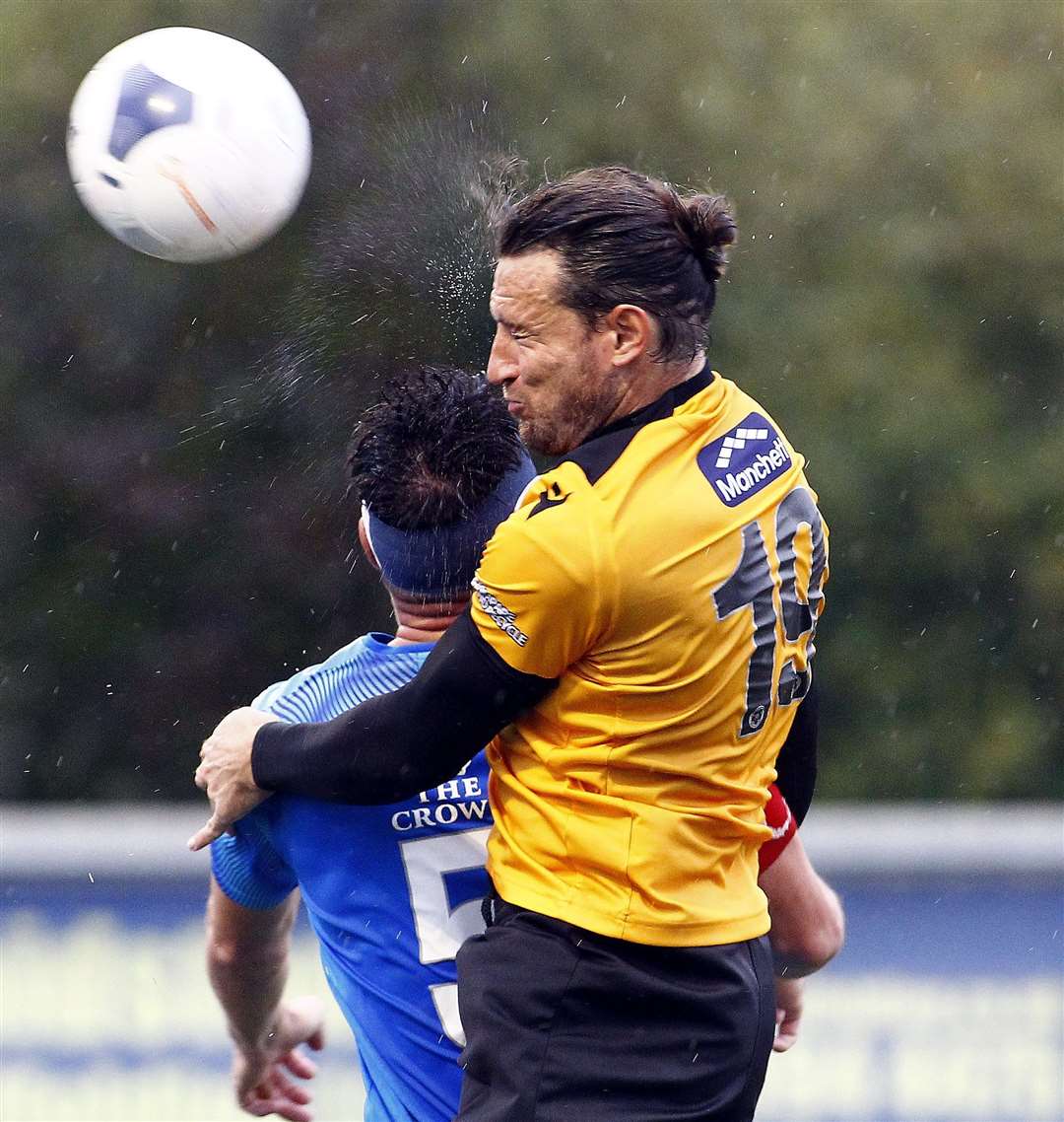 Maidstone United defender Ryan Johnson Picture: Sean Aidan