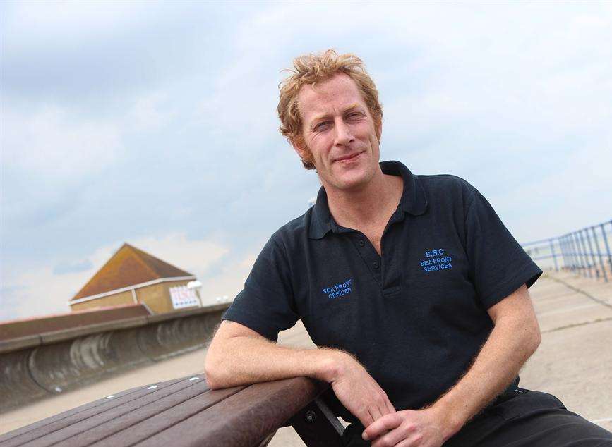 Seafront officer Ian Arnell