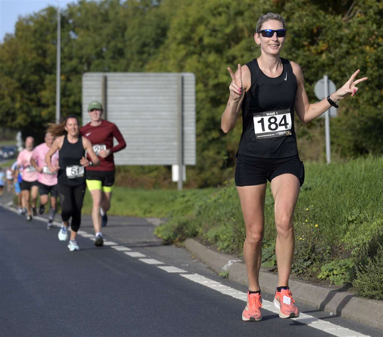 Troy Jane Penfield completed the ladies' top three. Picture: Barry Goodwin (60032950)