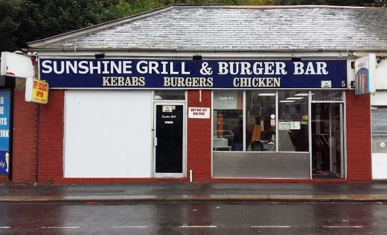 Sunshine Grill in Lower Sandgate Road, Folkestone