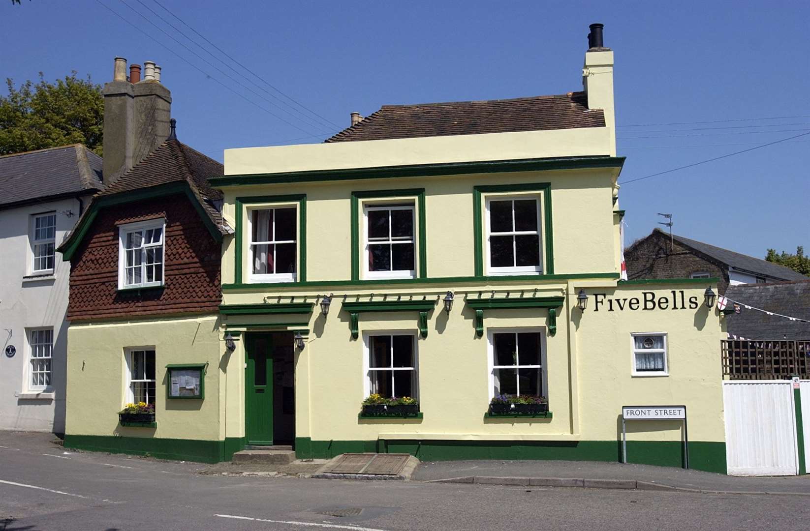 The business operates from the Five Bells. Library image