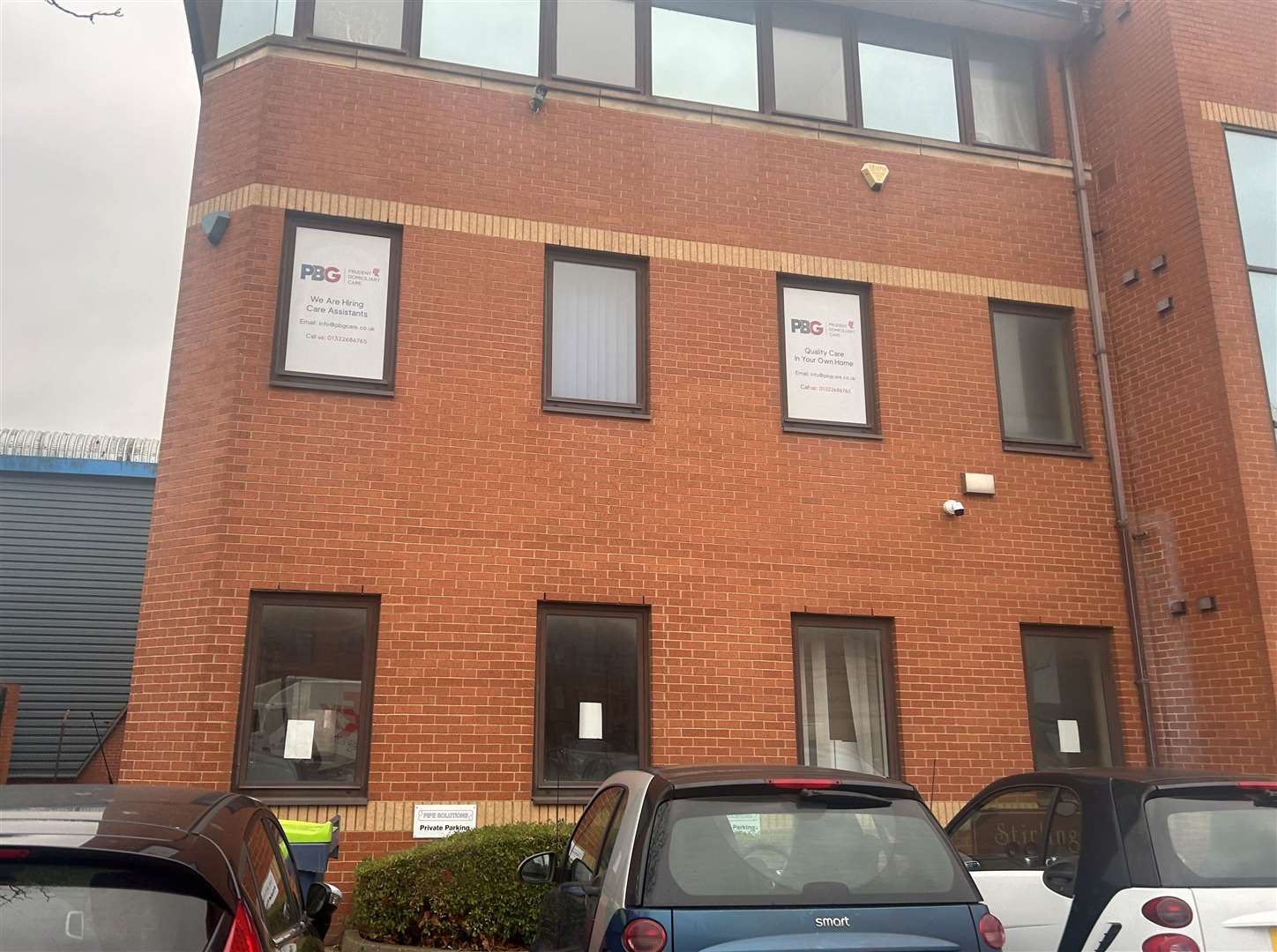 Prudent Domiciliary Care's offices are on the Medway City Estate