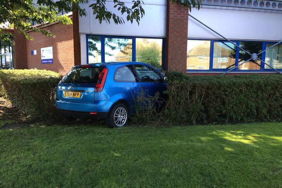 Police are trying to find the driver of the Ford Fiesta. Picture: Andy Buck