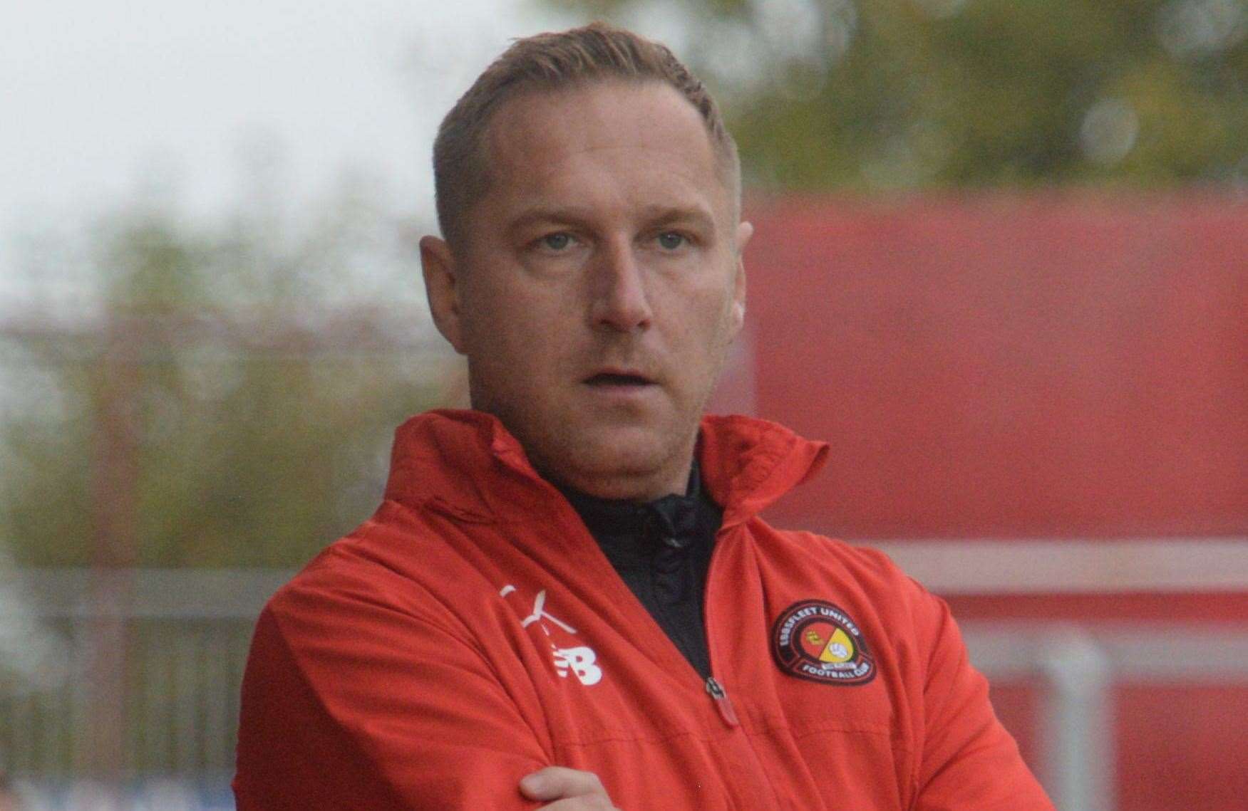 Ebbsfleet manager Dennis Kutrieb. Picture: Chris Davey