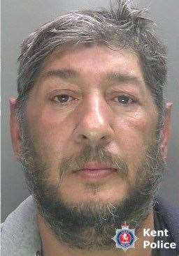 Dimitar Zlaktov is wanted on a court warrant. He has links to the east of Kent and London. He has been on the run for two months. Picture: Kent Police